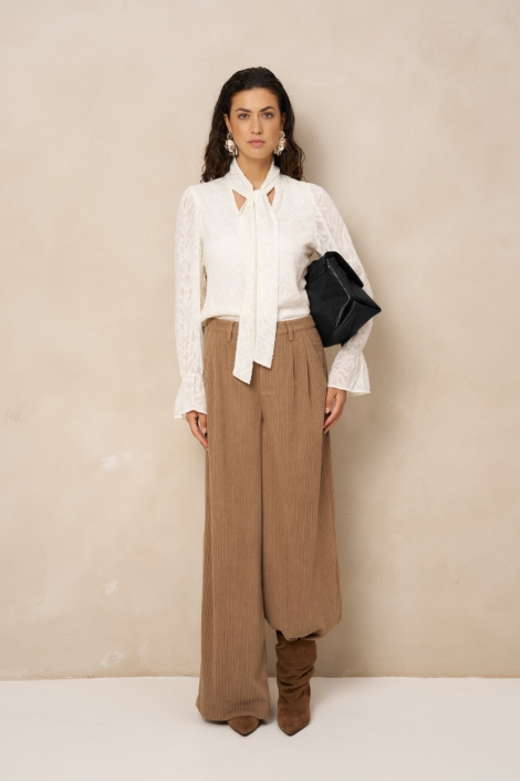 Lofty Manner witte dames blouse | Model