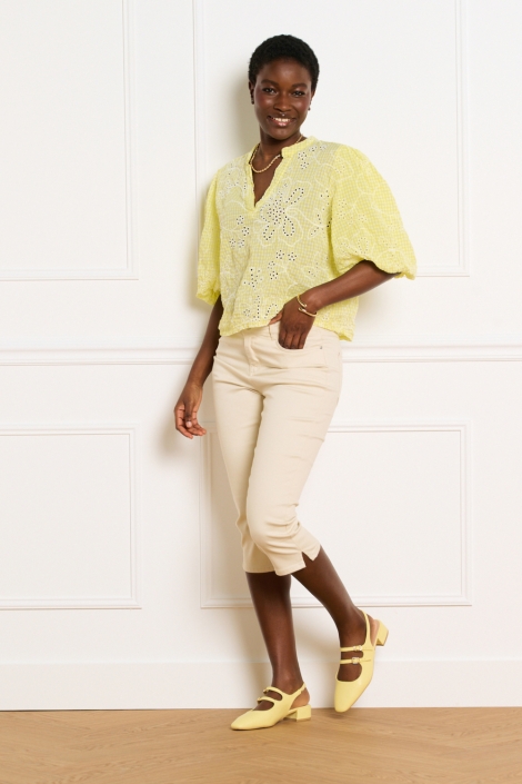 LolaLiza gele dames blouse | Model