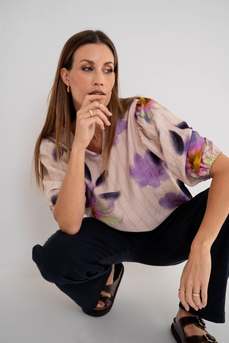 Maicazz multi color dames blouse | Model