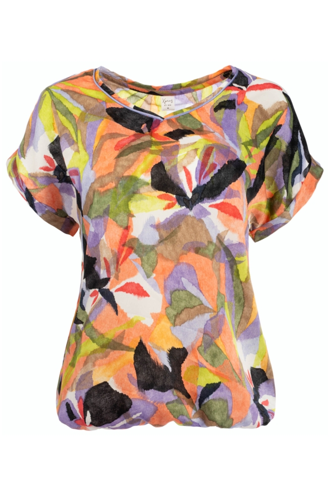 NED oranje dames t-shirt | Vooraanzicht