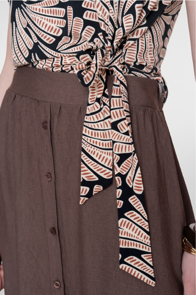 Geisha zwarte dames t-shirt | Close up