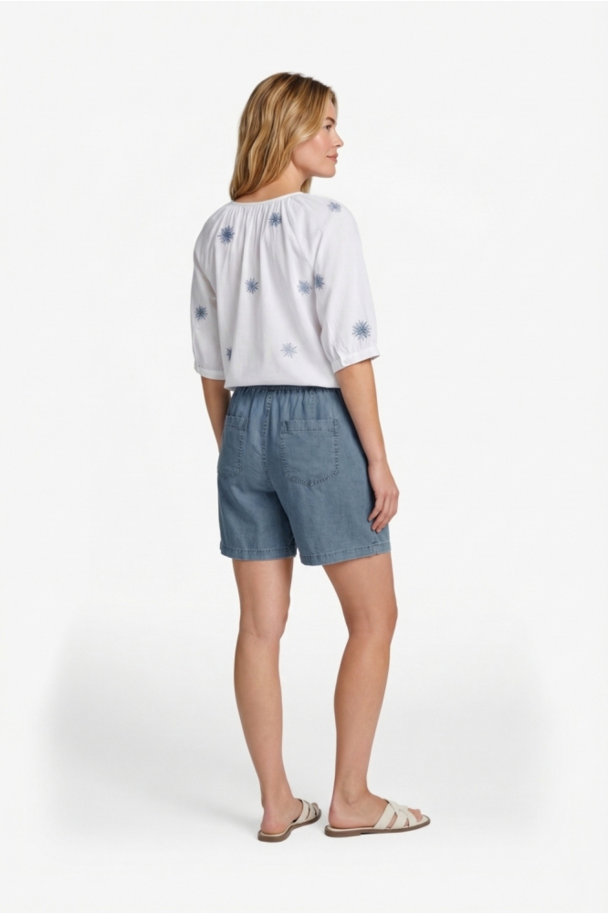 C&S The Label witte dames blouse | Model