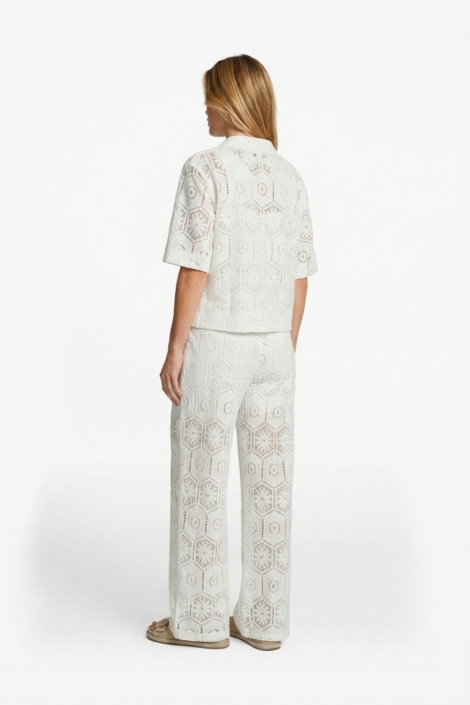 C&S The Label beige dames blouse | Model