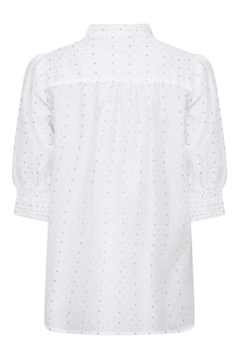 Freequent witte dames blouse | Achteraanzicht