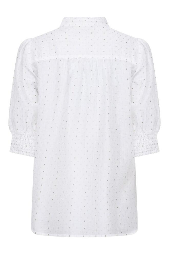 Freequent witte dames blouse | Achteraanzicht