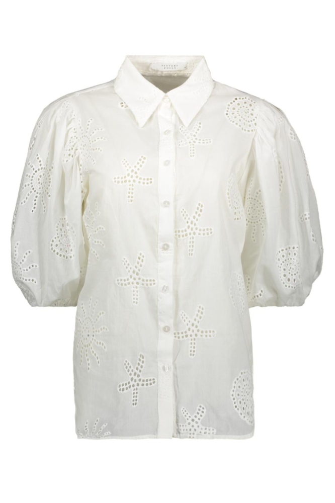 SisterS point witte dames blouse | Vooraanzicht