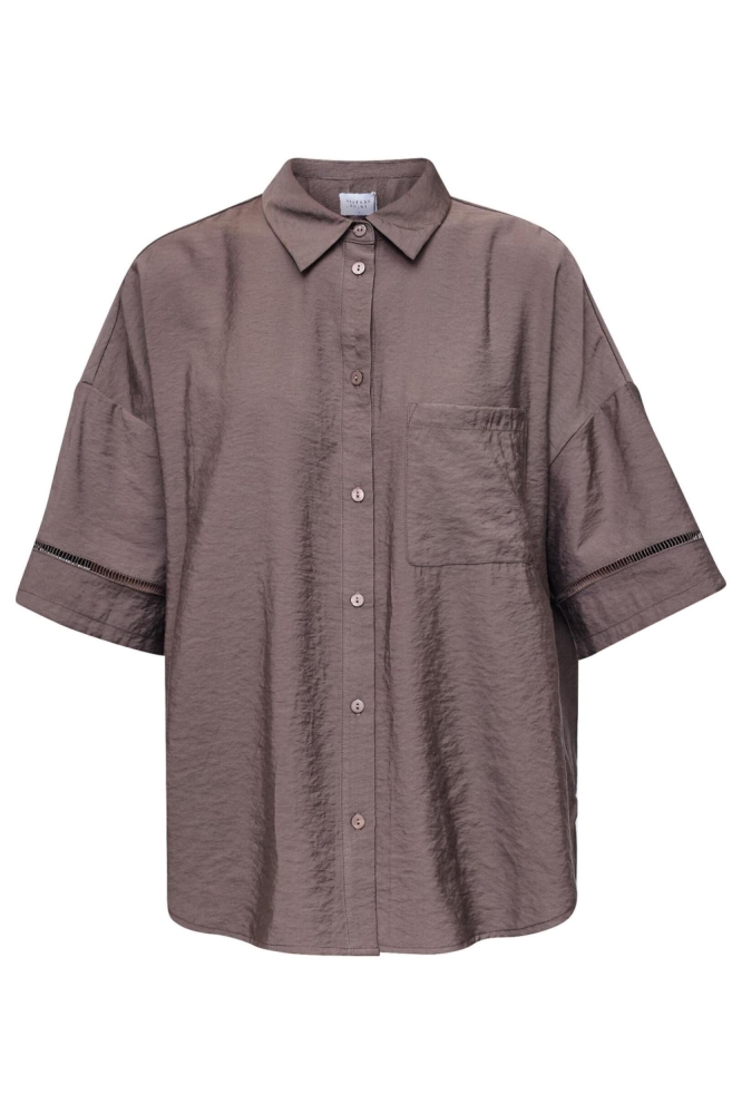 SisterS point bruine dames blouse | Vooraanzicht