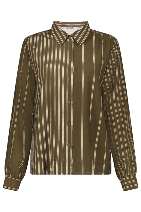 Geisha groene dames blouse | Vooraanzicht