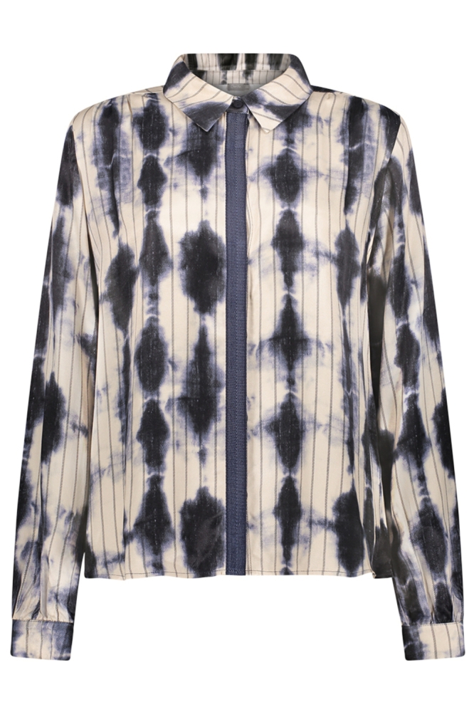 Geisha beige dames blouse | Vooraanzicht