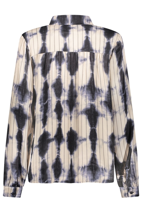 Geisha beige dames blouse | Achteraanzicht