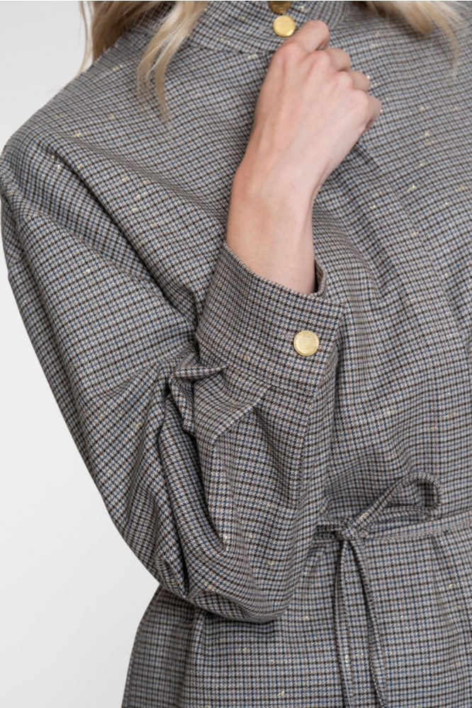 Geisha beige dames blouse |