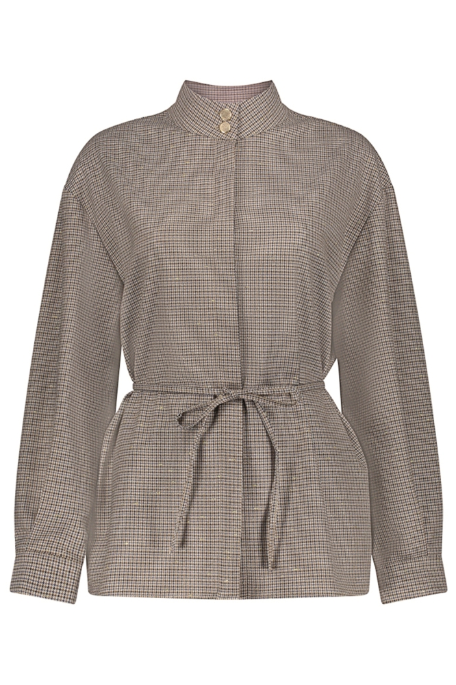Geisha beige dames blouse | Vooraanzicht