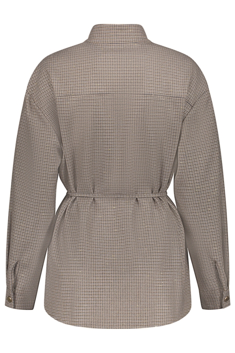 Geisha beige dames blouse | Achteraanzicht