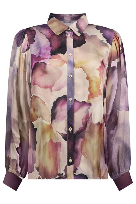 Geisha ecru dames blouse | Vooraanzicht