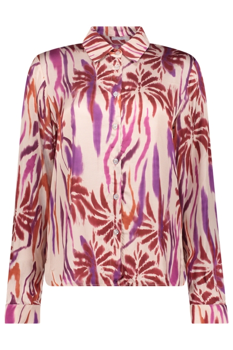 Geisha ecru dames blouse | Vooraanzicht