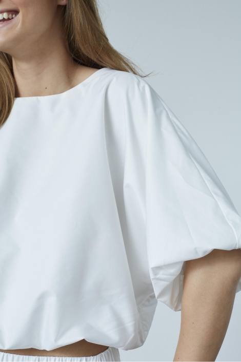 SisterS point witte dames t-shirt | Close up