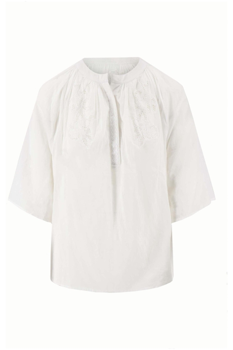 Zusss witte dames blouse | Vooraanzicht