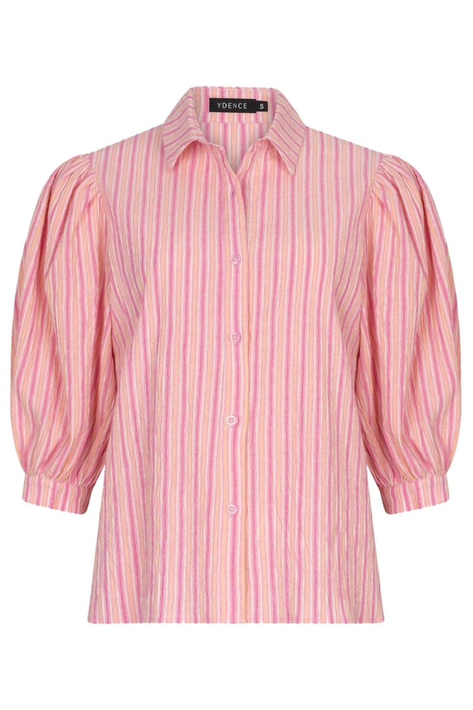 Ydence roze dames blouse | Vooraanzicht