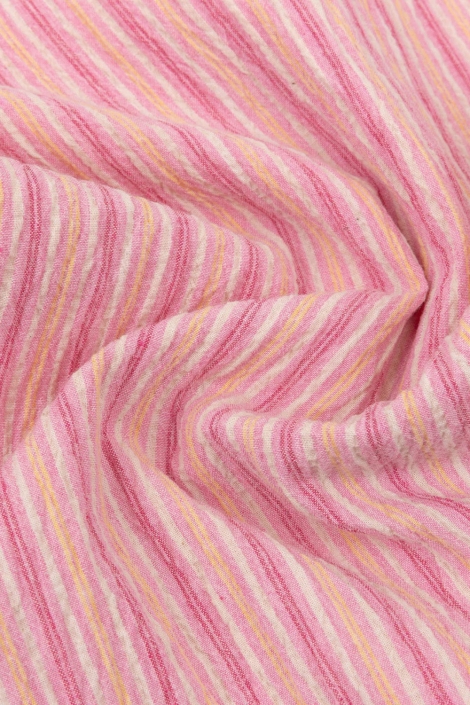 Ydence roze dames blouse | Close up
