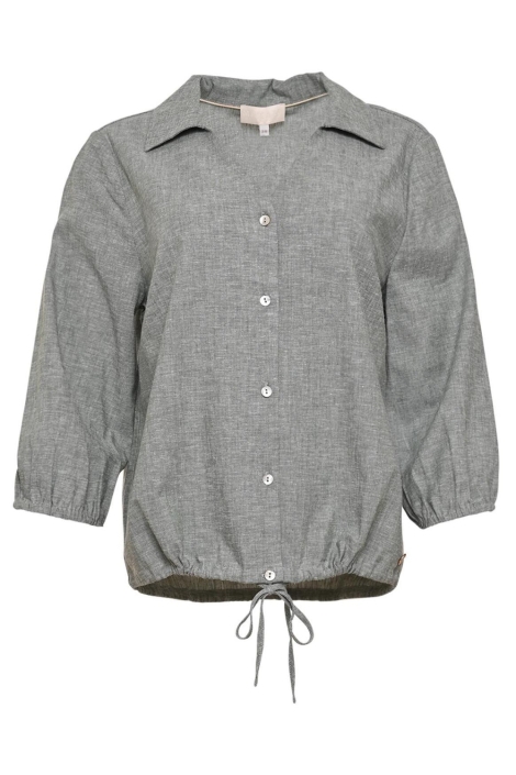 Maicazz groene dames blouse | Vooraanzicht