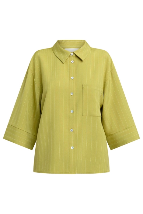 SisterS point groene dames blouse | Vooraanzicht