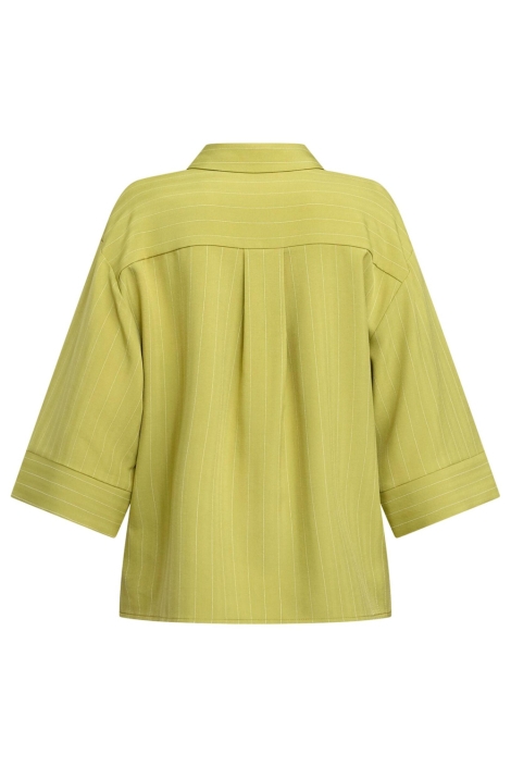 SisterS point groene dames blouse | Achteraanzicht