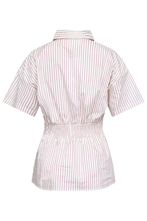 SisterS point beige dames blouse | Achteraanzicht