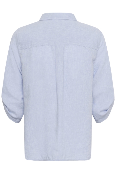 Part Two blauwe dames blouse | Achteraanzicht