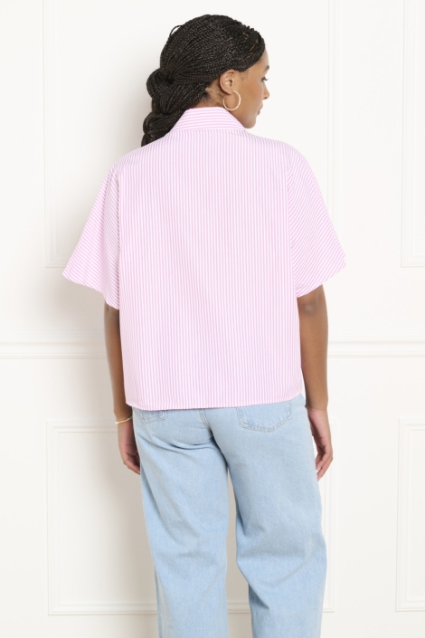 LolaLiza roze dames blouse | Model