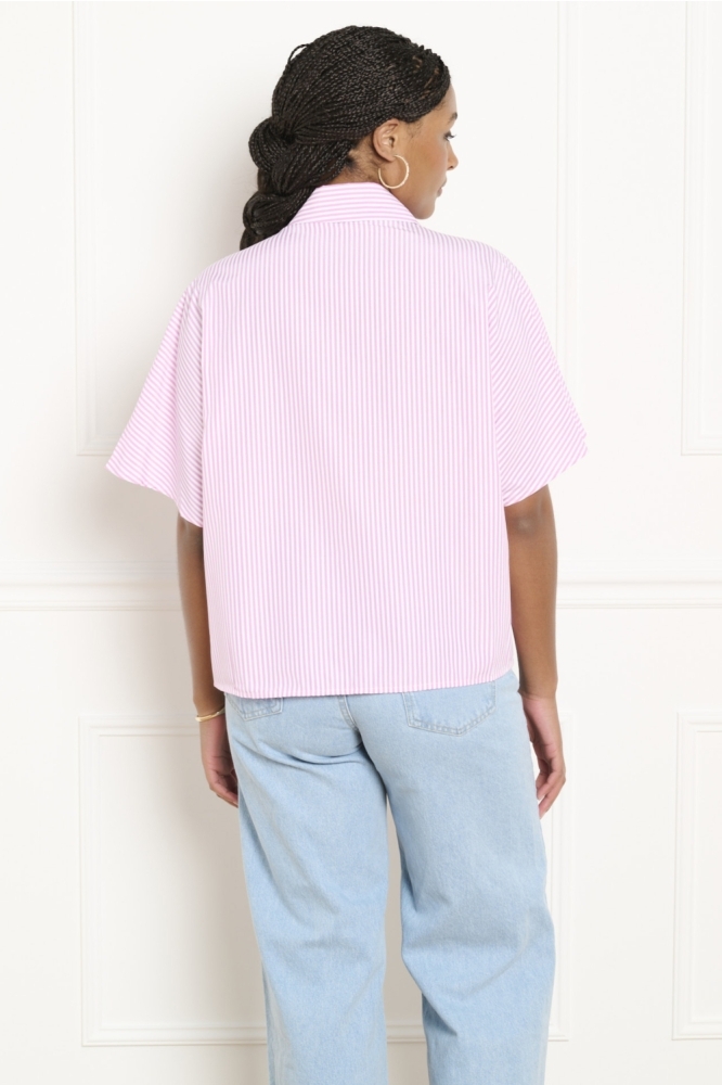 LolaLiza roze dames blouse | Model