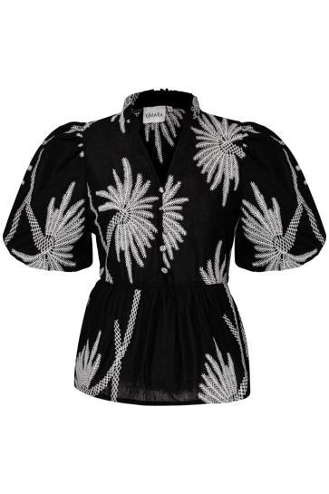 Kimara Blouse TERESA BLOUSE 2 KR19 13100 309 001 BLACK