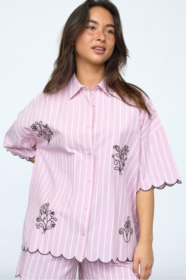 SisterS point Blouse ELLA N SH11 19984 Mauve Stripes