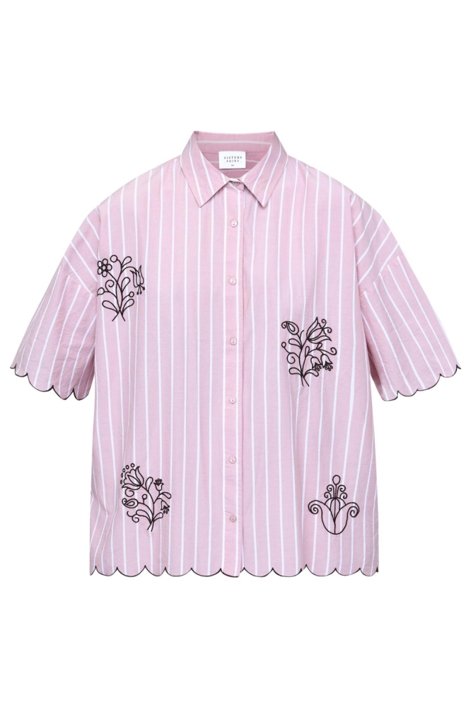 SisterS point roze dames blouse | Vooraanzicht