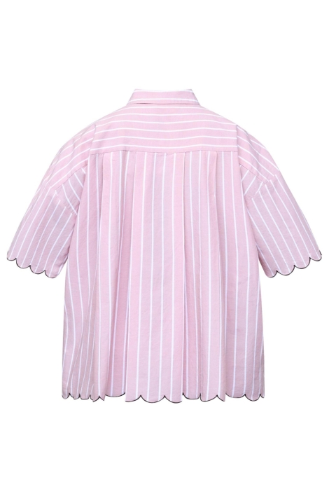 SisterS point roze dames blouse | Achteraanzicht