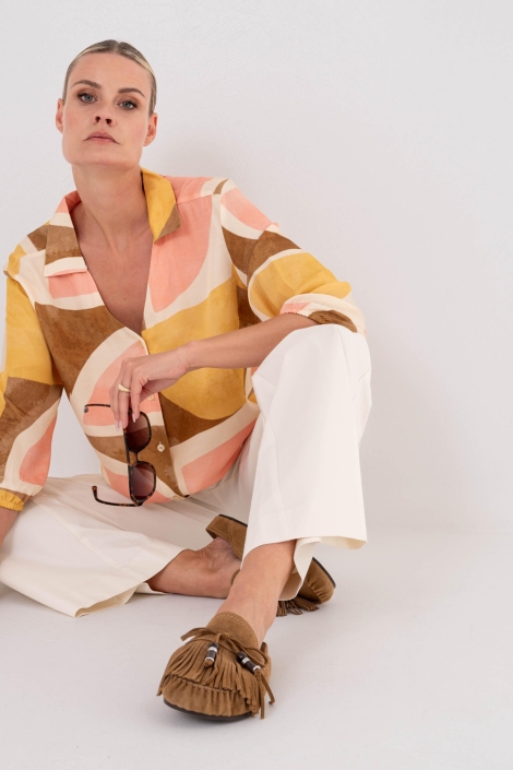 Maicazz multi color dames blouse | Model