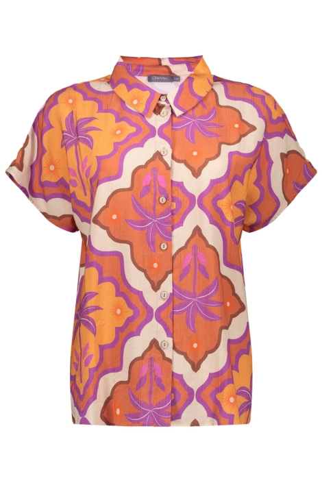 Geisha multi color dames blouse | Vooraanzicht