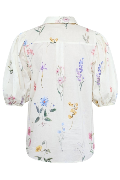 SisterS point beige dames blouse | Achteraanzicht