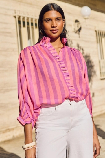 LolaLiza Blouse C LIZZY 05703160 1968 PINK PURPLE