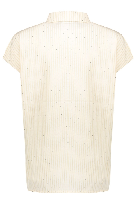 Geisha beige dames blouse | Achteraanzicht
