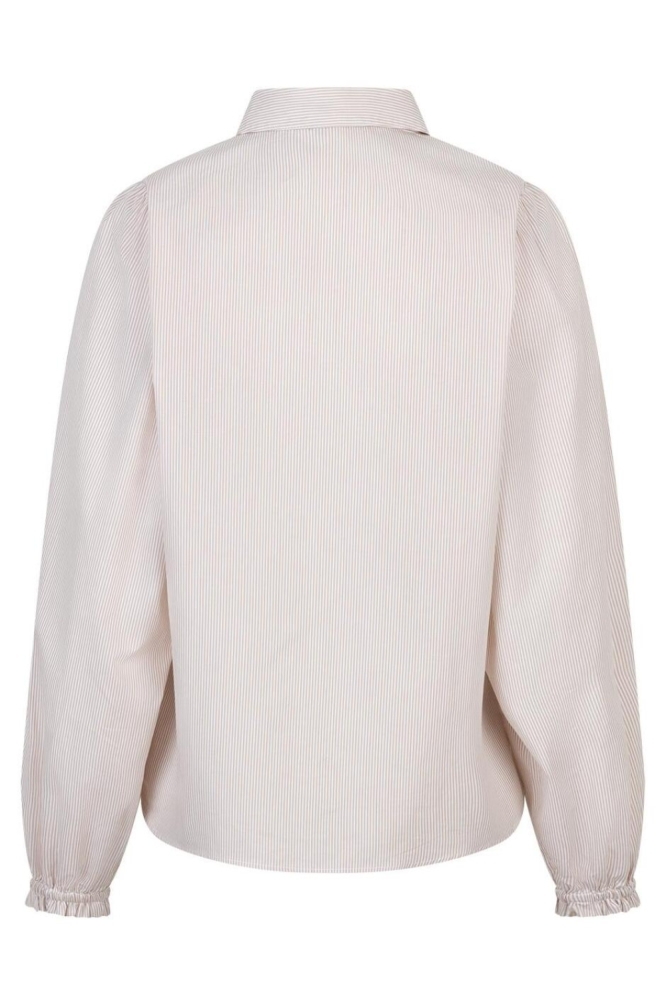 Red Button zand dames blouse | Achteraanzicht