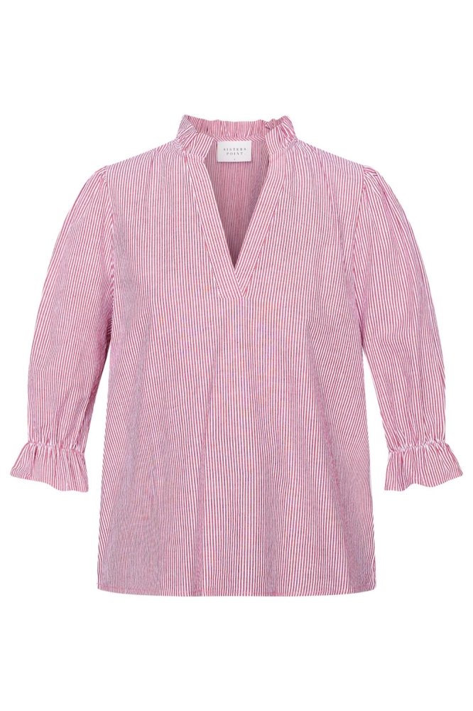 SisterS point rode dames blouse | Vooraanzicht