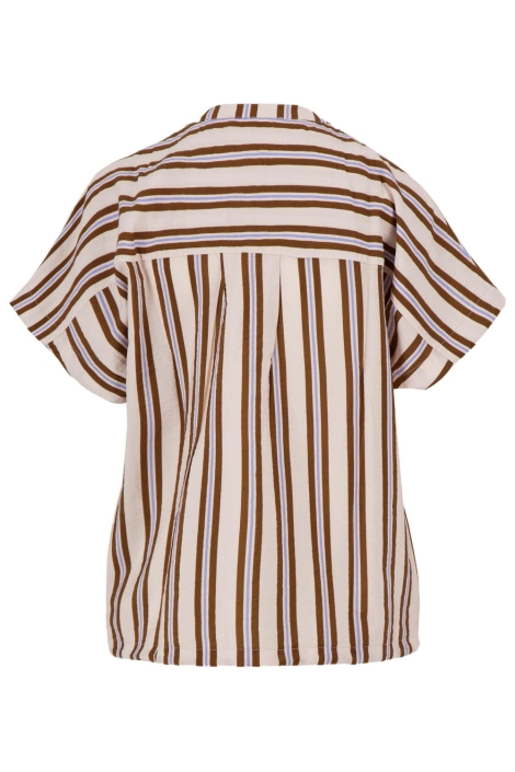 Zusss beige dames blouse | Achteraanzicht