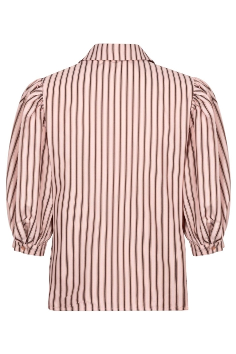 Ydence roze dames blouse | Achteraanzicht