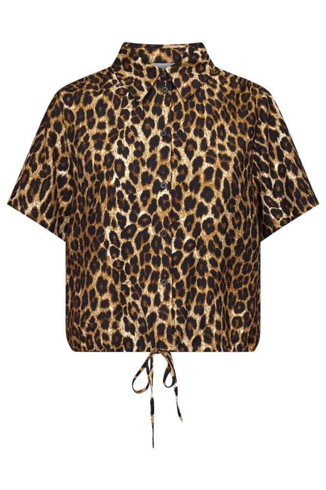SisterS point camel dames blouse | Vooraanzicht