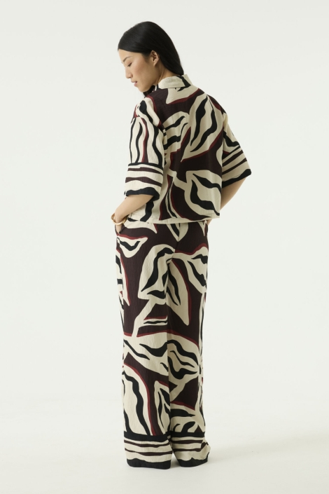 Garcia beige dames blouse | Model