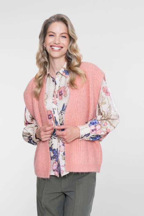 Geisha zand dames blouse | Model