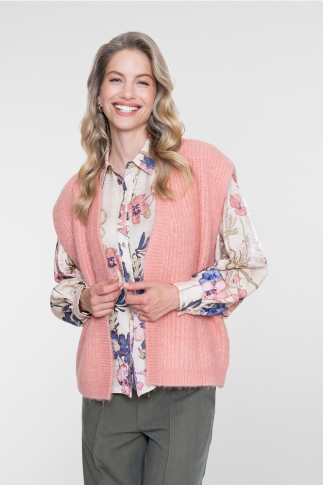 Geisha zand dames blouse | Model