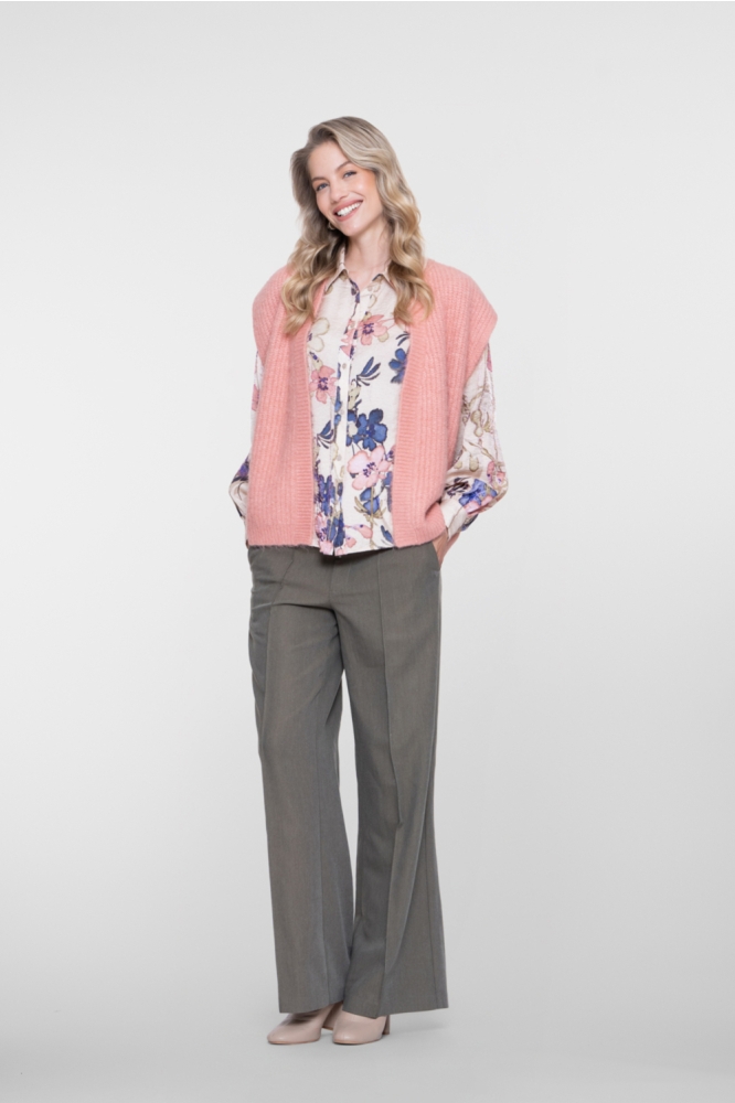 Geisha zand dames blouse | Model