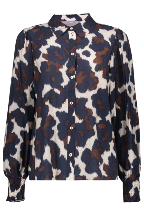 Geisha beige dames blouse | Vooraanzicht