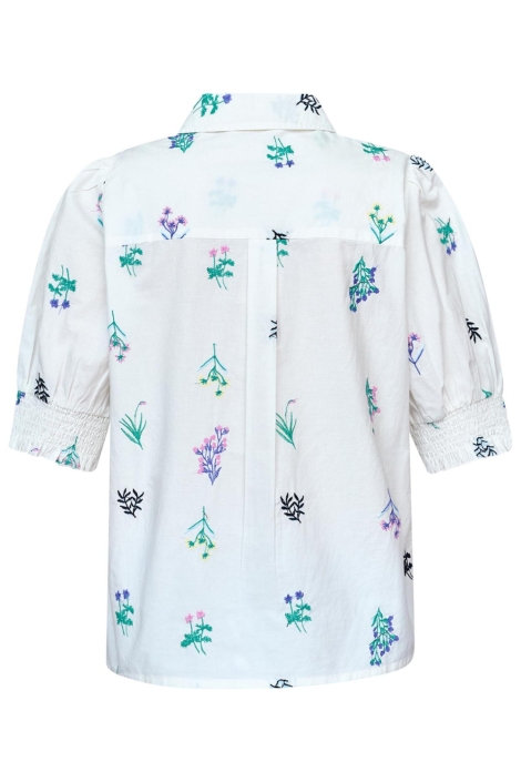 SisterS point witte dames blouse | Achteraanzicht